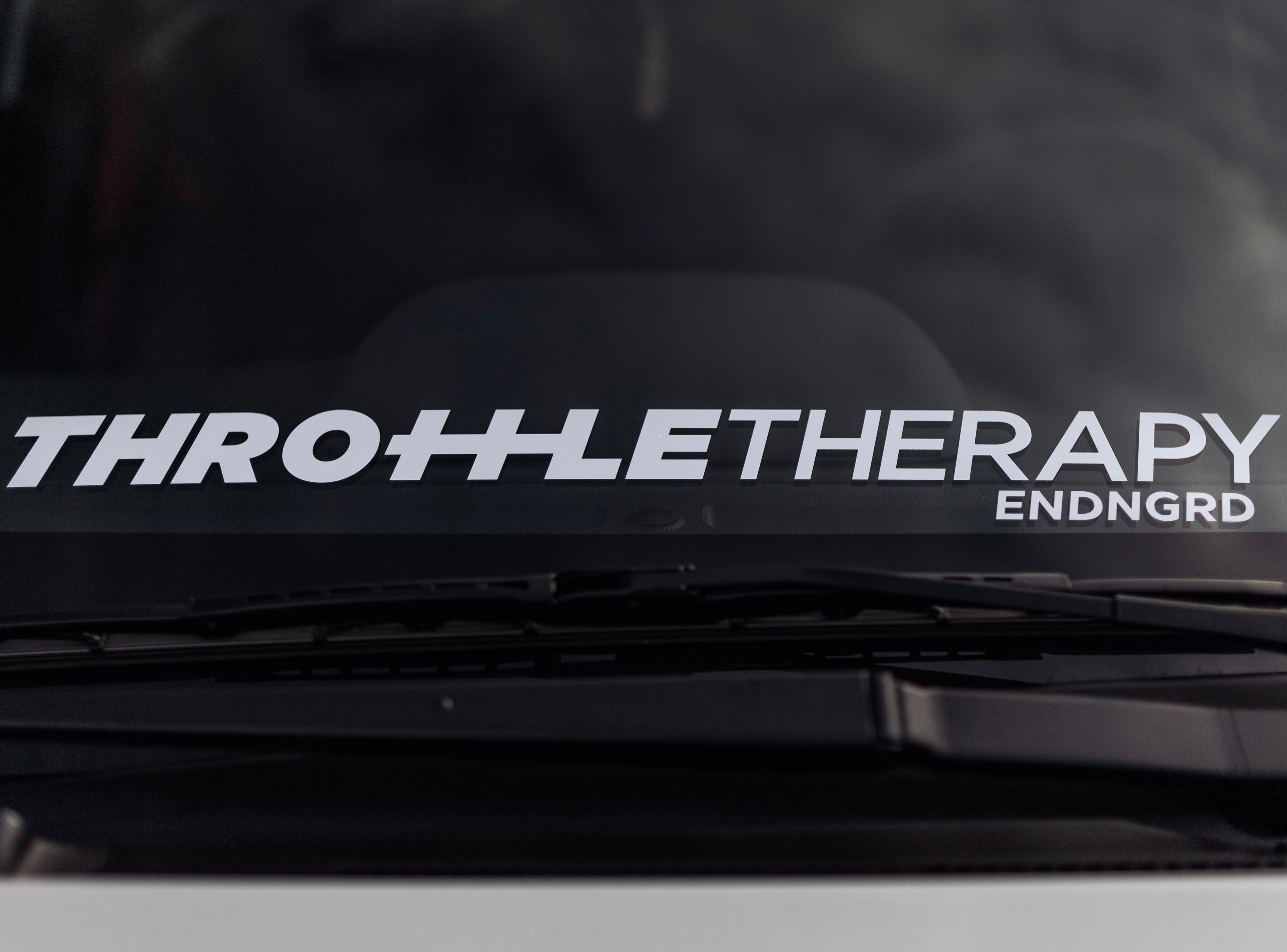 Throttle Therapy Lower Windshield Decal