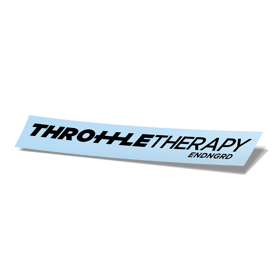 Throttle Therapy Lower Windshield Decal