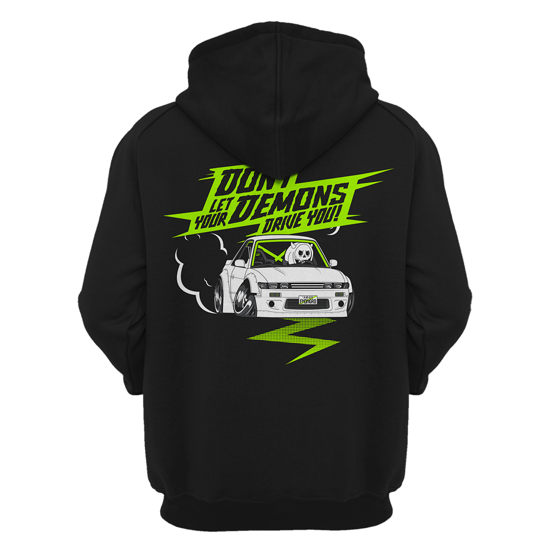 S13 Don't Let Your Demons Drive You Demon Hoodie