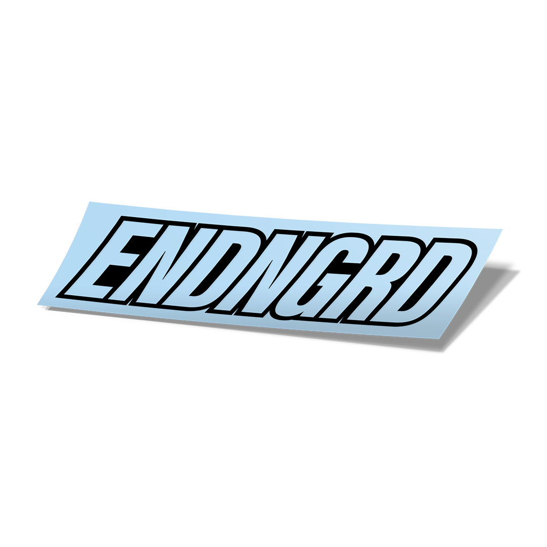 ENDNGRD Logo V1 Vinyl Cut Sticker